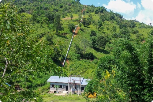 Hydroplant in Myanmar, EDF